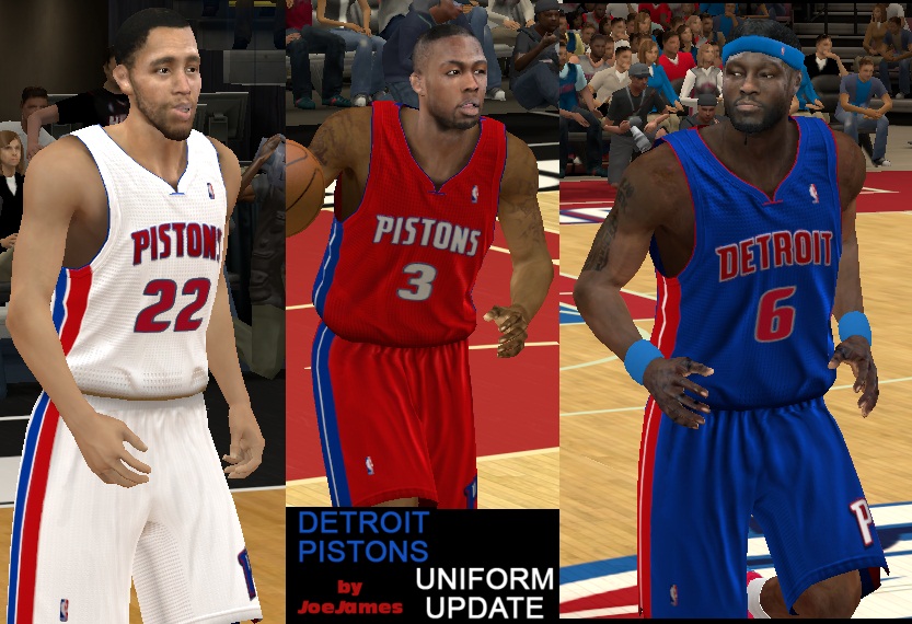 NLSC Forum • Downloads Detroit Pistons Uniforms